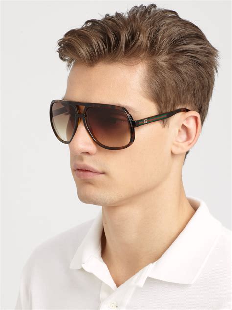 gucci sunglasses on men